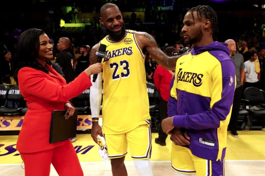 NBA/King James vượt mặt Bryant trong lịch sử